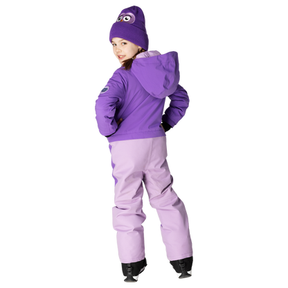 Kids Vista Insulated Snowsuit - Grape/Lavender