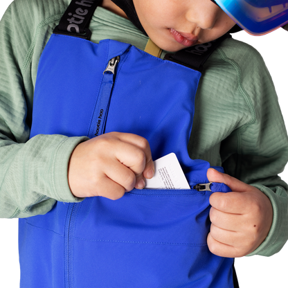Kids Pinnakle Insulated Bib Snow Pants - Raven Black
