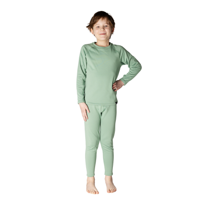 Kids Torrent Layering Fleece Set - Basil