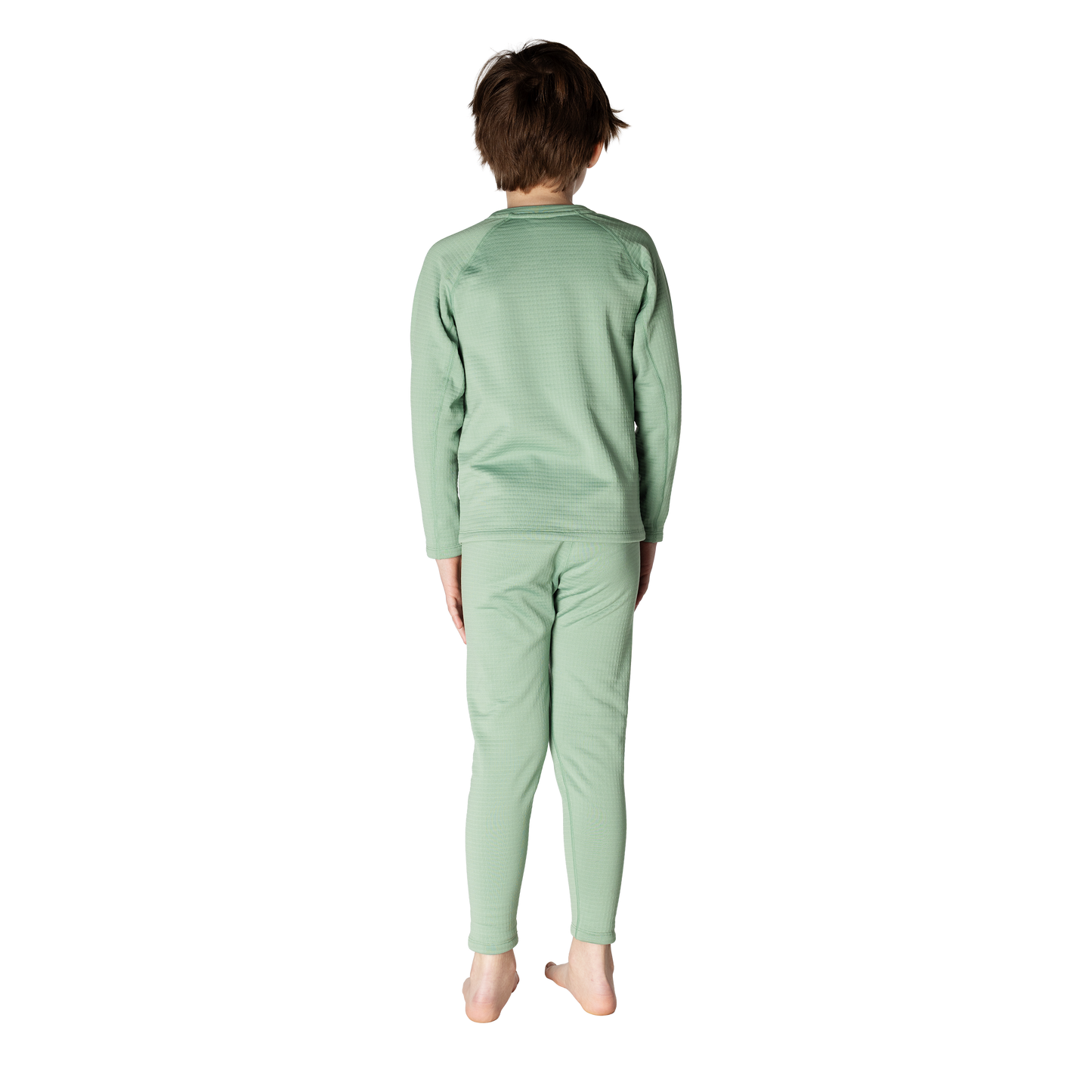 Kids Torrent Layering Fleece Set - Basil