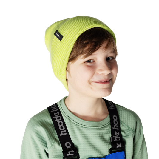 Hootie Hoo - Kids EZ Beanie - Lime