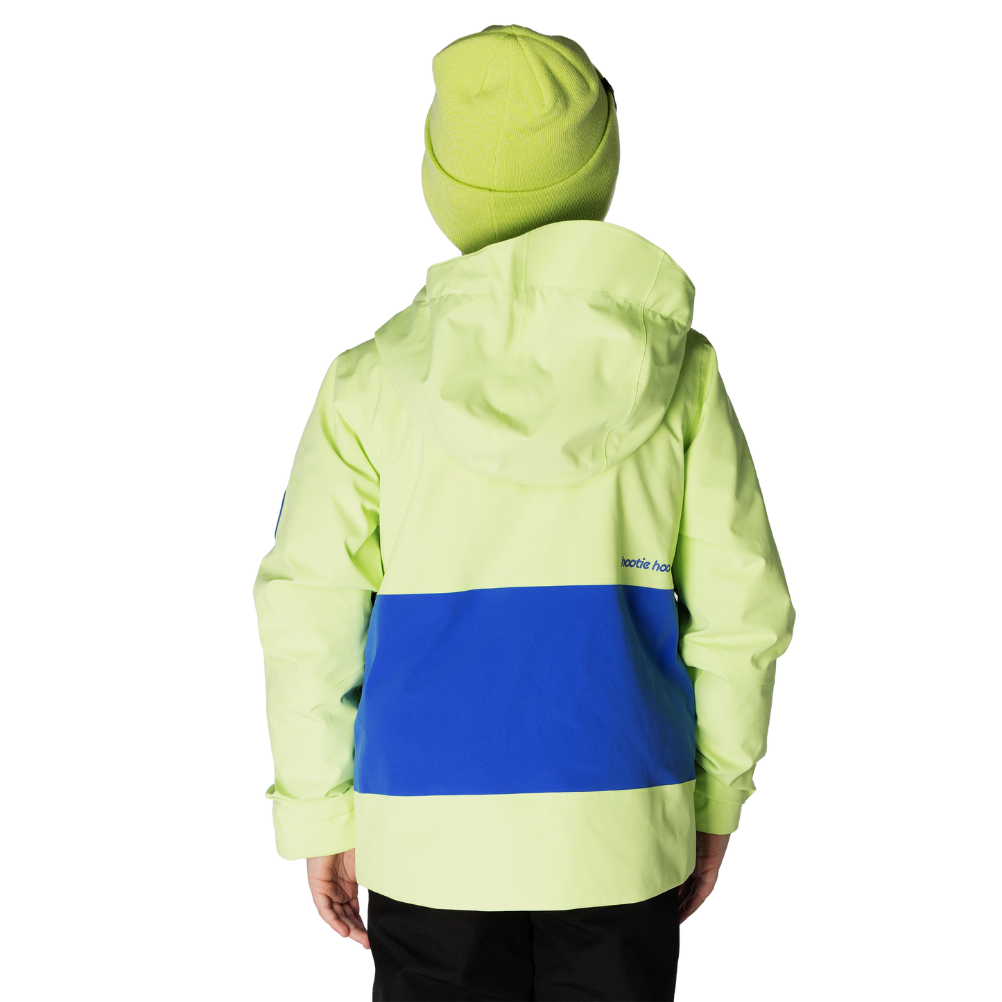 Kids Pinnakle Insulated Jacket - Lime/Vivid Blue