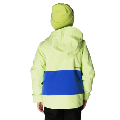Kids Pinnakle Insulated Jacket - Lime/Vivid Blue