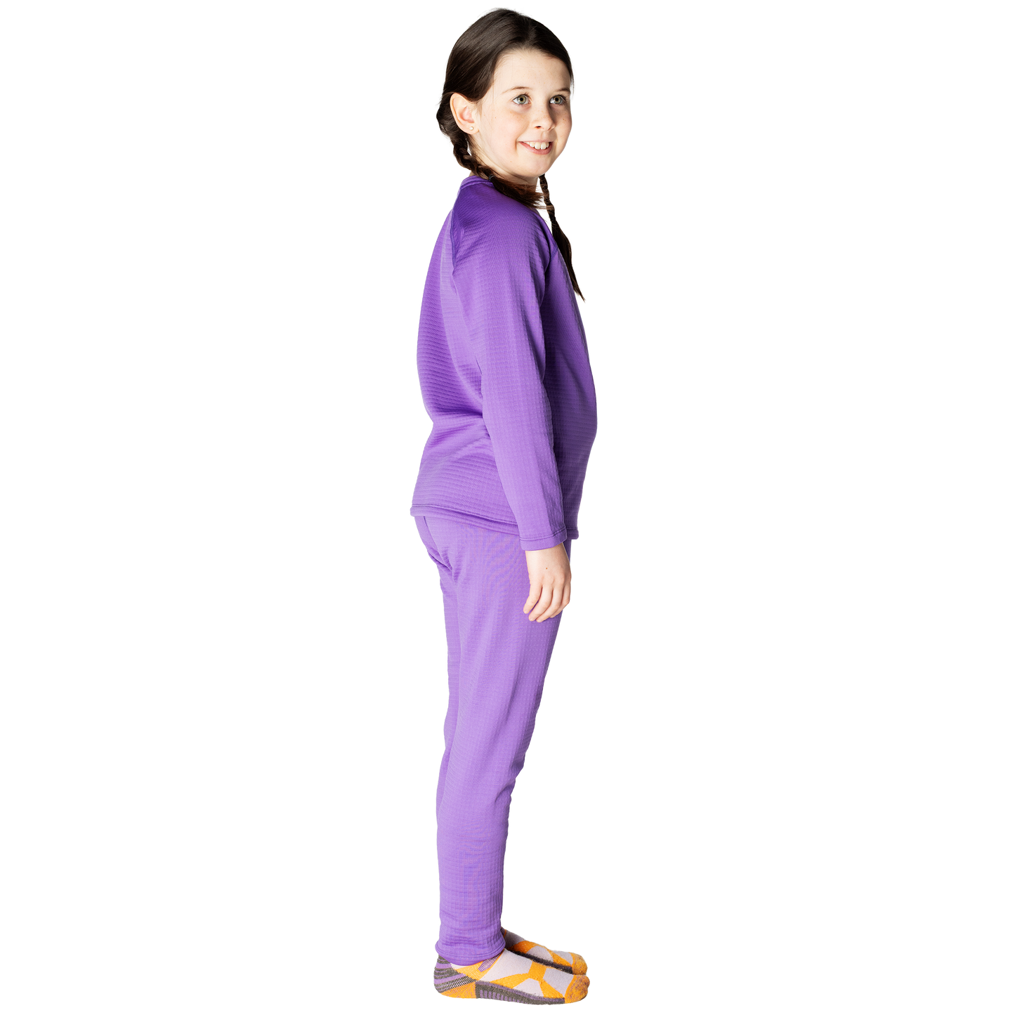 Kids Torrent Layering Fleece Set - Grape