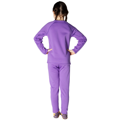 Kids Torrent Layering Fleece Set - Grape