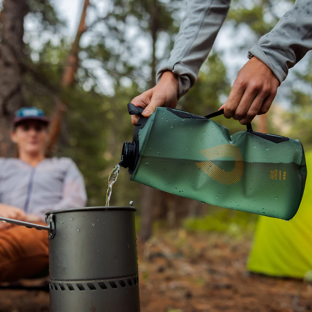 Hydrapak - Seeker 4L Soft Bottle - Sage Green