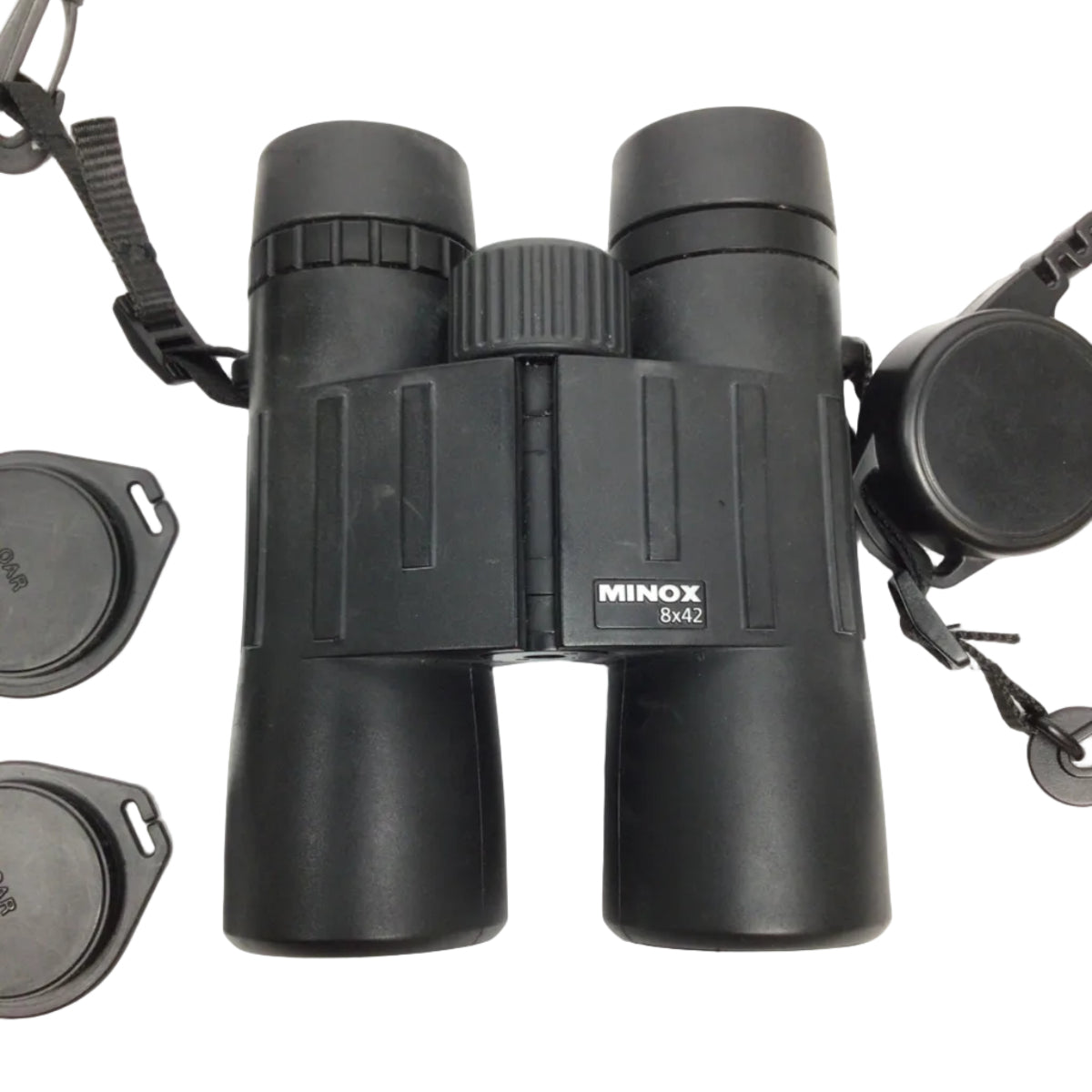 Minox BL 8x42 BR Binoculars w Strap & Case Black
