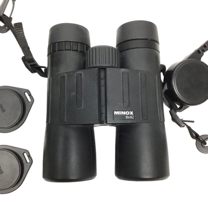 Minox BL 8x42 BR Binoculars w Strap & Case Black