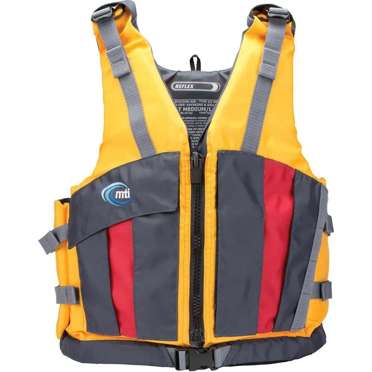 MTI - Reflex PFD - Unisex - Mango/Dark Gray