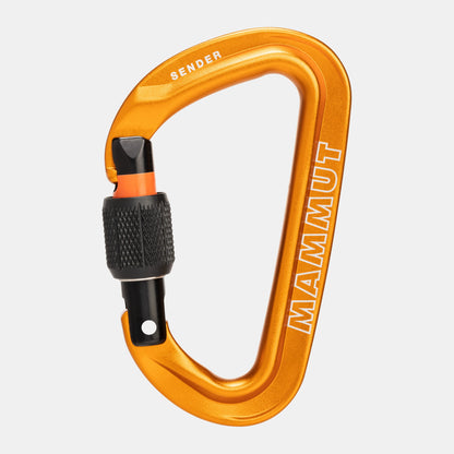 Mammut - Sender Screwgate Carabiner - Gold