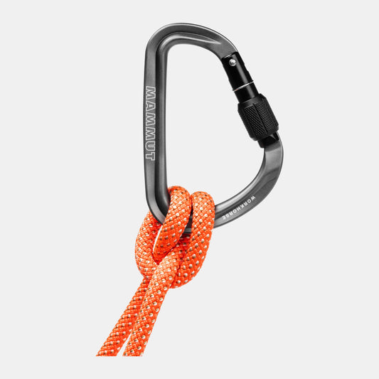 Mammut - Workhorse HMS Screwgate Carabiner - Grey
