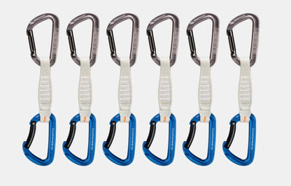 Mammut - Workhorse Keylock 6-Pack Quickdraws 12 cm - Grey-Blue