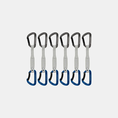 Mammut - Workhorse Keylock 6-Pack Quickdraws 17cm - Grey-Pink