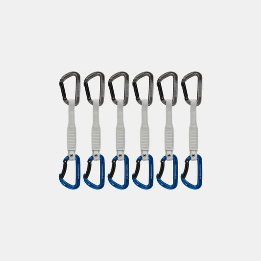 Mammut - Workhorse Keylock 6-Pack Quickdraws 17cm - Grey-Pink