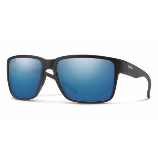 Smith - Emerge - Matte Black; ChromaPop Polarized Blue Mirror