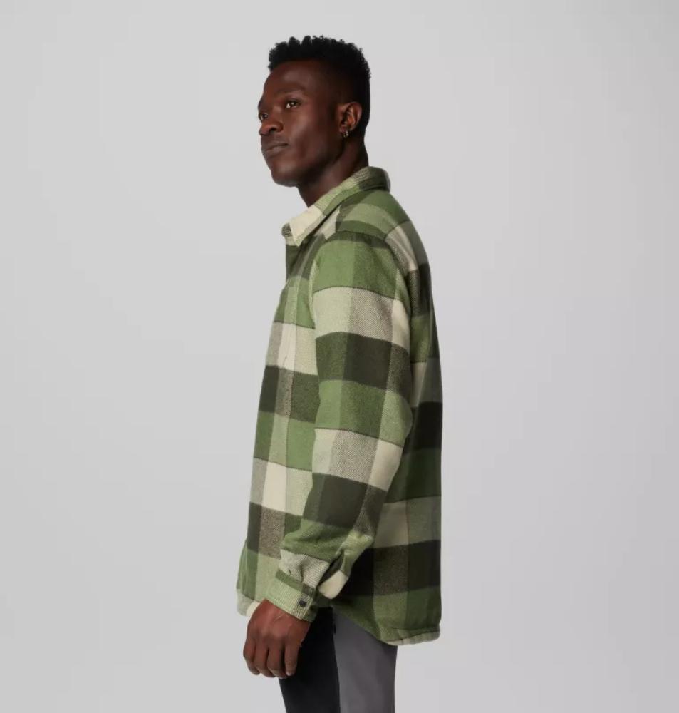Columbia - Windward II Shirt Jacket - Men's - Canteen Multi Windowpane Check
