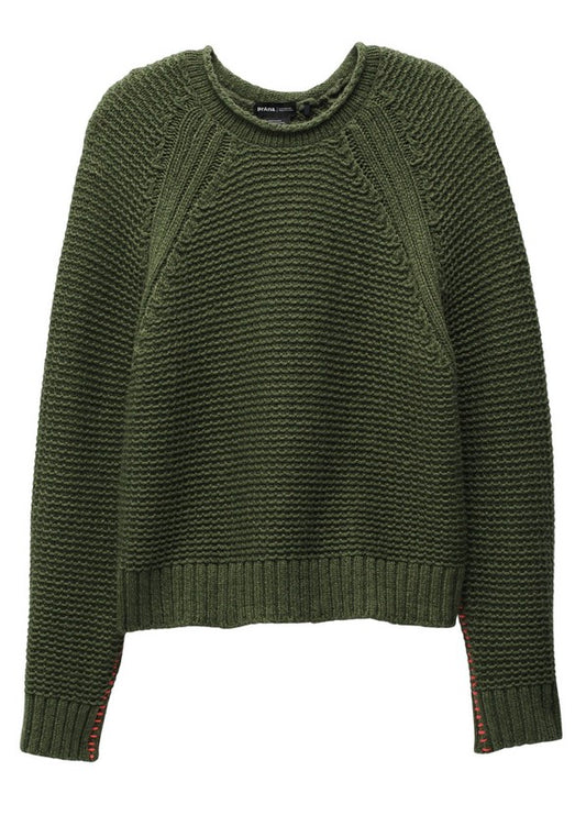Prana - Cades Cove Sweater - Women's - Rye Green