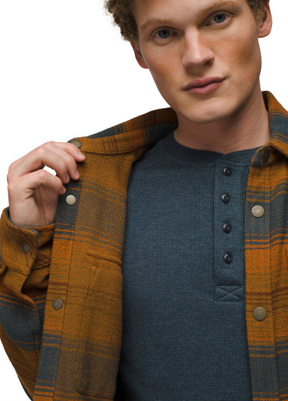 Prana - Happy Camp Flannel - Lunar