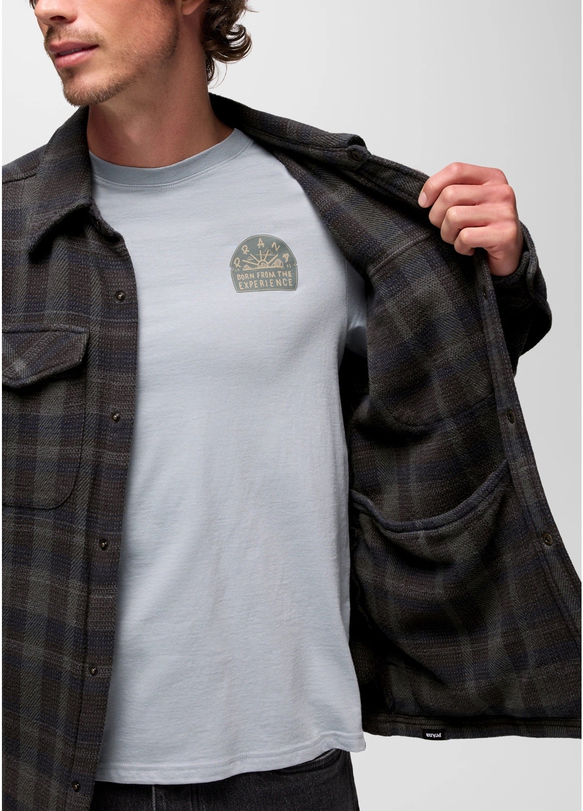 Prana - Happy Camp Flannel - Thyme