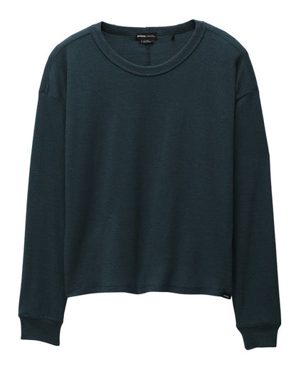 Prana - Cozy Up Long Sleeve Crew - Black