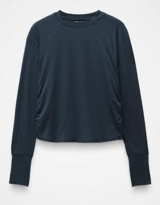 Prana - Sol Searcher Long Sleeve Crew - Women's - Stormy Night