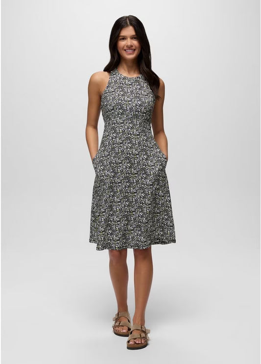 Prana - Jewel Lake Summer Dress - Black Blossom