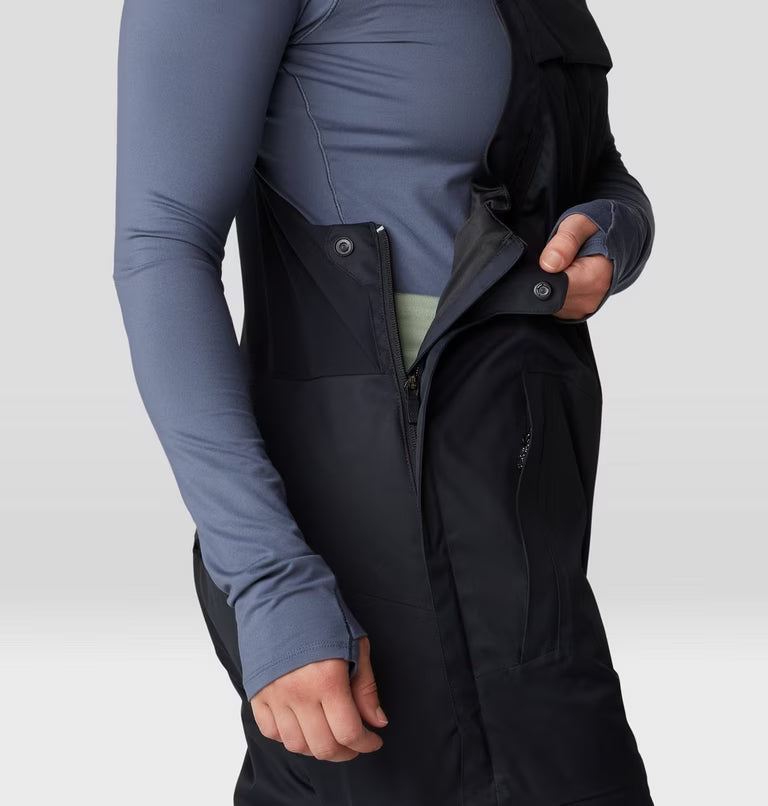 Mountain Hardwear - Firefall Bib - Women's - Black