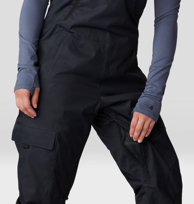 Mountain Hardwear - Firefall Bib - Women's - Black