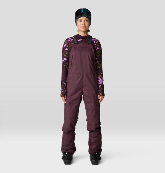 Mountain Hardwear - Firefall Bib - Women's - Blackberry