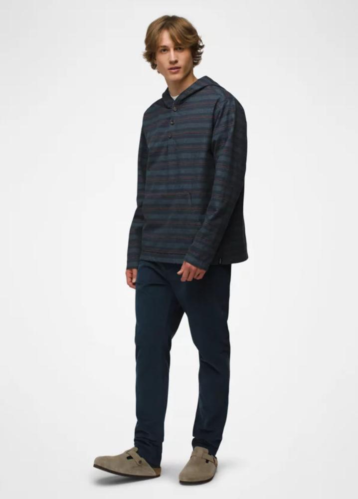 Prana - Westbrook Hooded Flannel - Men's - Rye Green