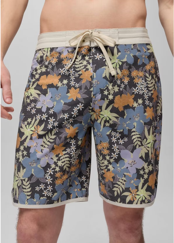 Prana - Vintage Boardshort - Black Summer Nights