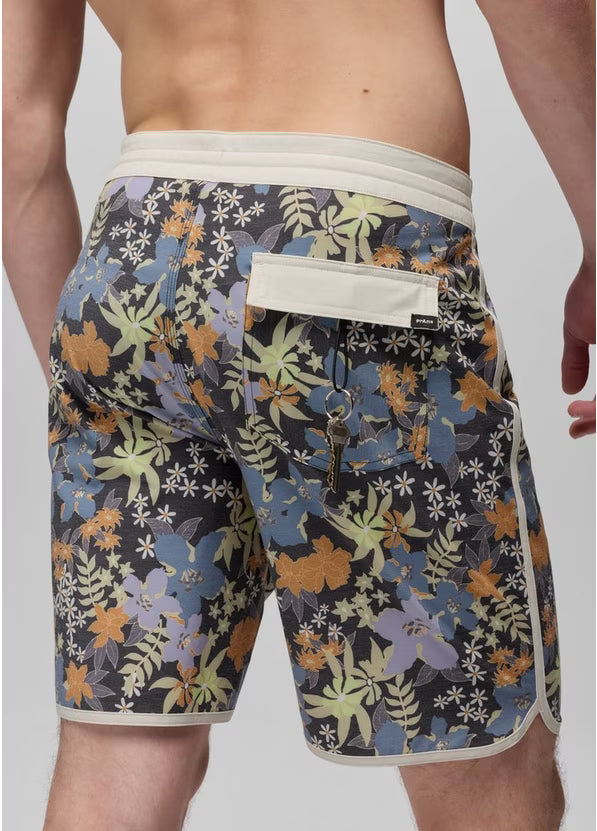 Prana - Vintage Boardshort - Black Summer Nights