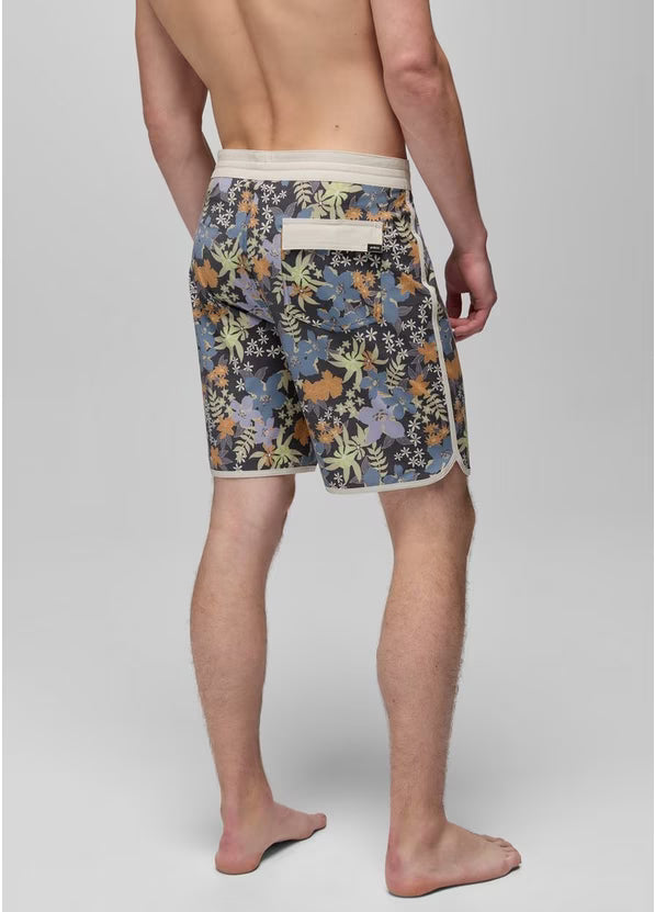 Prana - Vintage Boardshort - Black Summer Nights