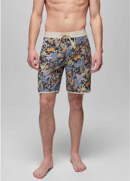 Prana - Vintage Boardshort - Black Summer Nights