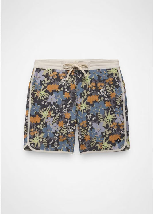 Prana - Prana Vintage Boardshort - Black Summer Nights