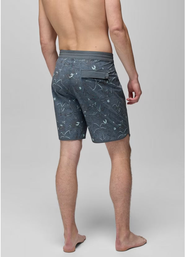 Prana - Vintage Boardshort - Bluff Blue Vacation