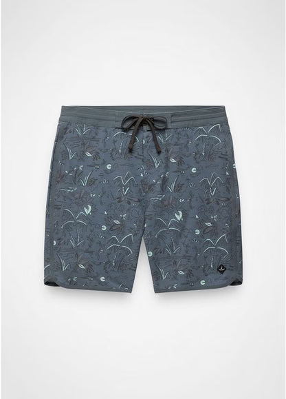 Prana - Vintage Boardshort - Bluff Blue Vacation