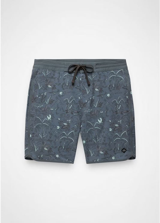 Prana - Prana Vintage Boardshort - Bluff Blue Vacation