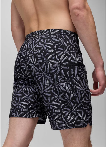 Prana - Fenton Boardshort - Black Grounded
