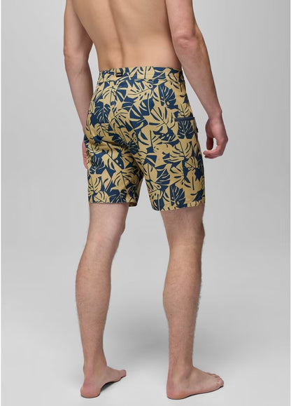 Prana - Fenton Boardshort - Jackfruit Monstera