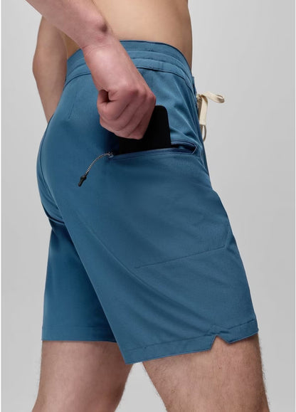Prana - Fenton Boardshort - Bluff Blue