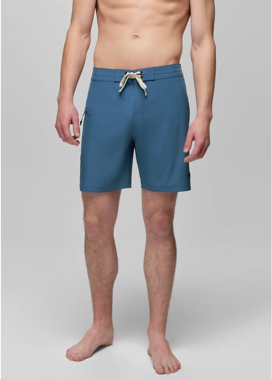 Prana - Fenton Boardshort - Bluff Blue