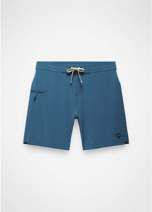 Prana - Fenton Boardshort - Bluff Blue