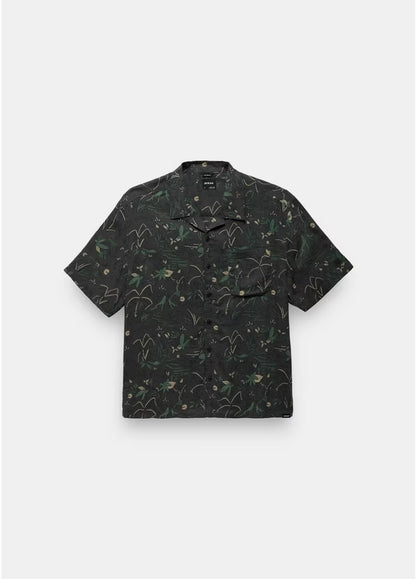 Prana - Peacepath Shirt - Black Vacation