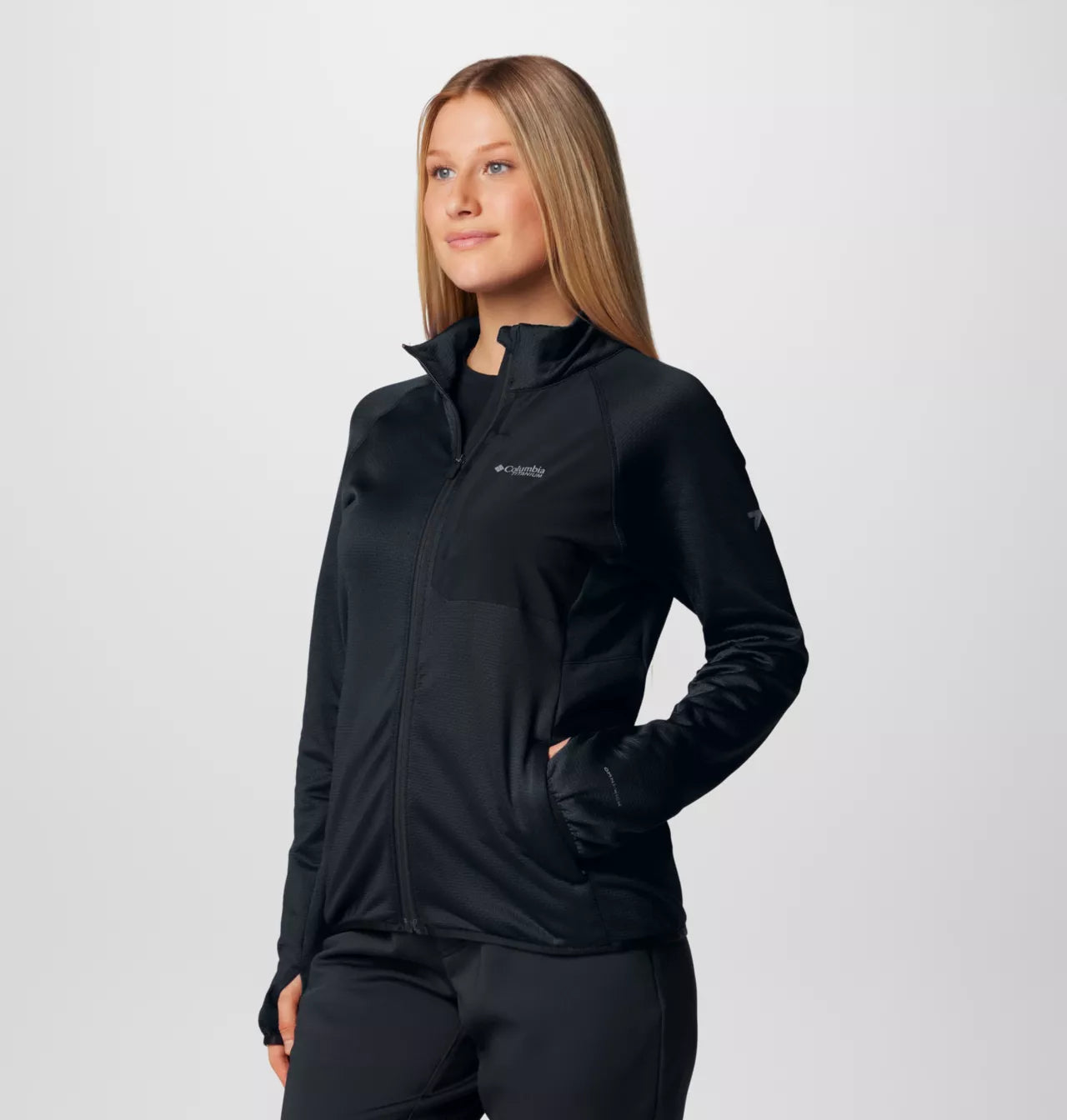 Columbia - Triple Canyon Grid Fleece FZ - Black