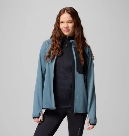 Columbia - Triple Canyon Grid Fleece FZ - Everblue Black
