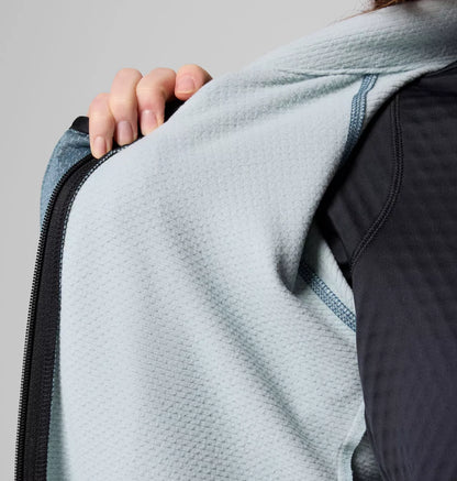 Columbia - Triple Canyon Grid Fleece FZ - Everblue Black