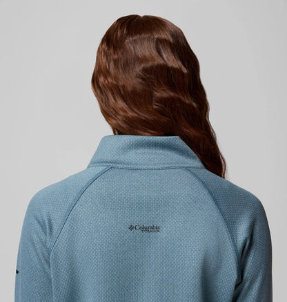 Columbia - Triple Canyon Grid Fleece FZ - Everblue Black
