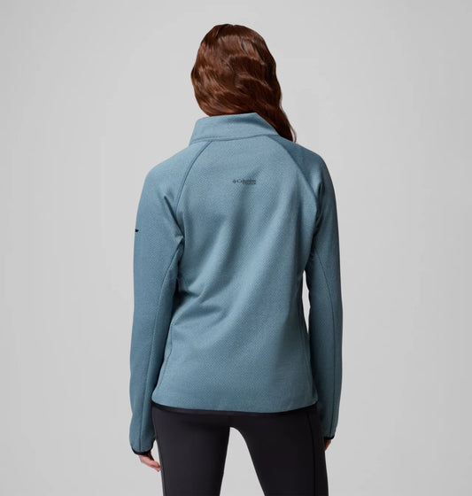 Columbia - Triple Canyon Grid Fleece FZ - Everblue Black