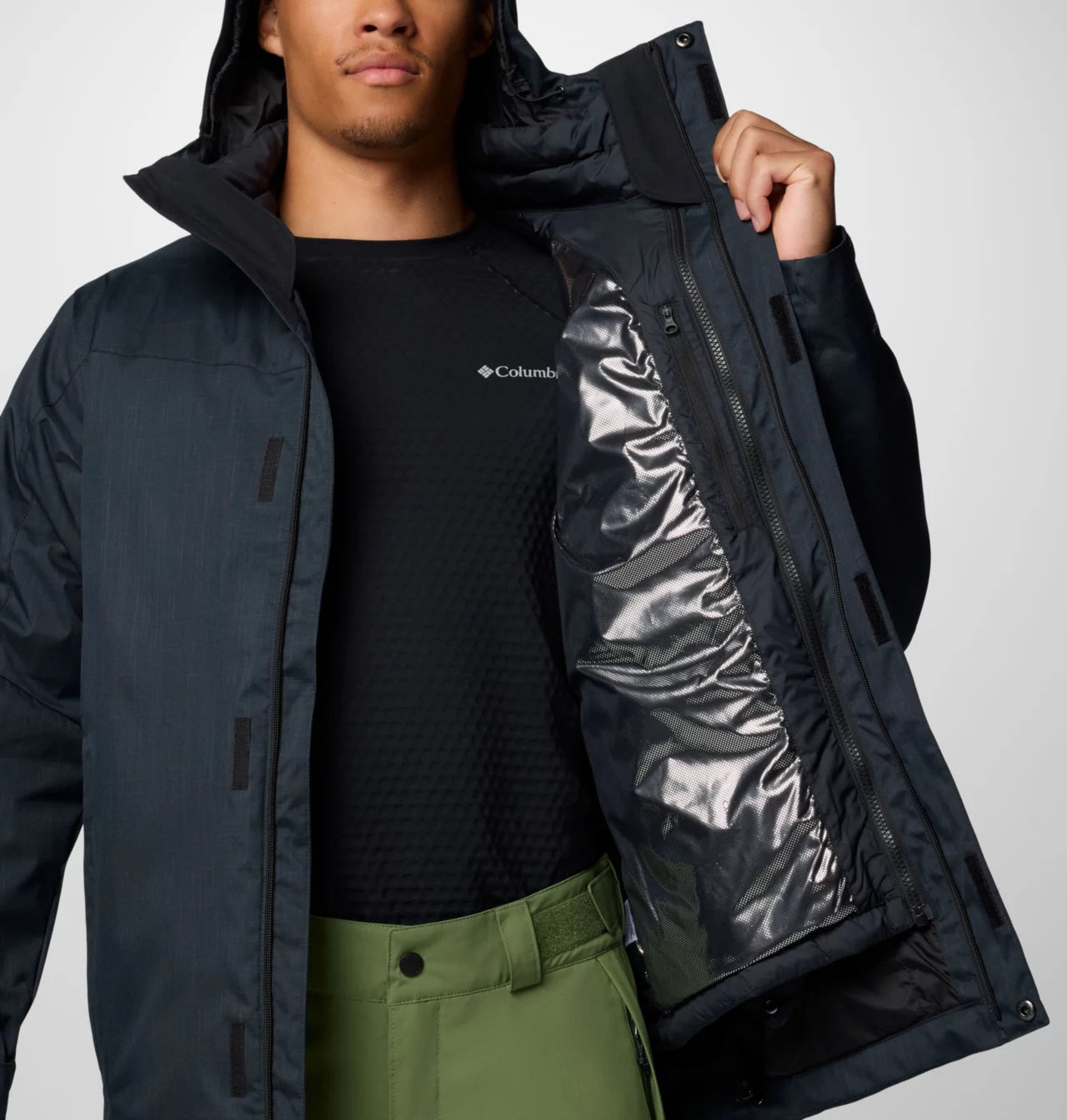 Columbia - Whirlibird V Interchange Jacket - Men's - Black Melange